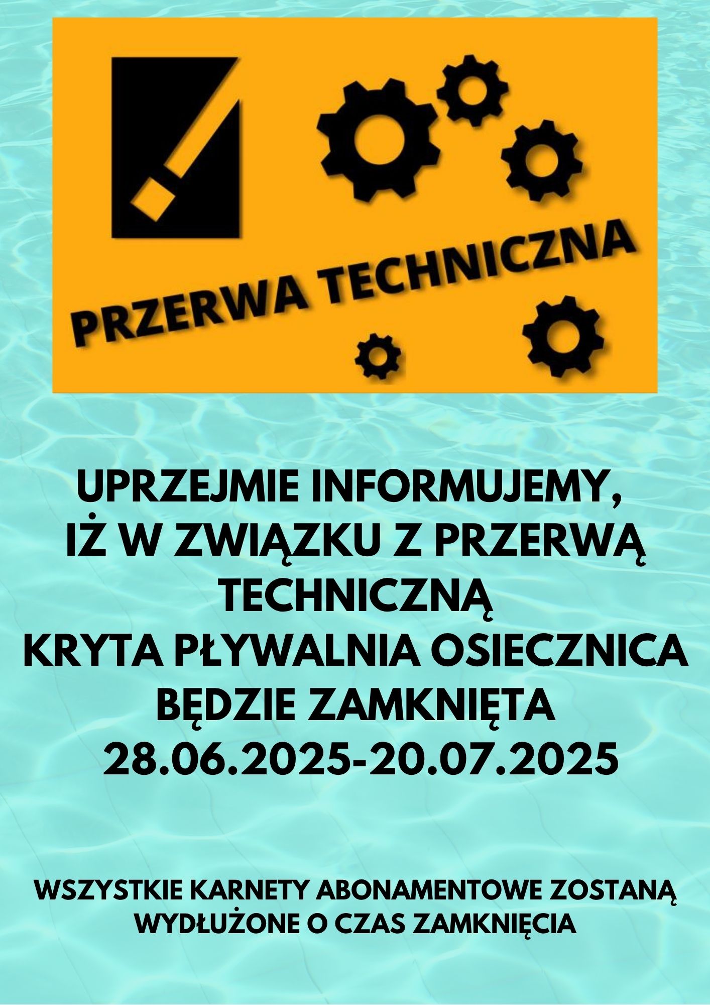 PRZERWA TECHNICZNA